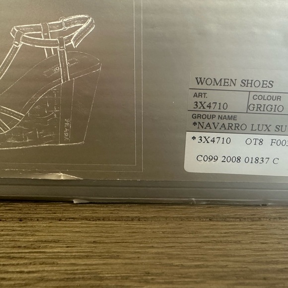 Prada Leather T-Strap Wedge Sandal 7.5 - Picture 6 of 6